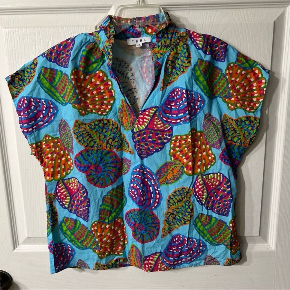 Thml Multicolor Patterned Blouse - image 1